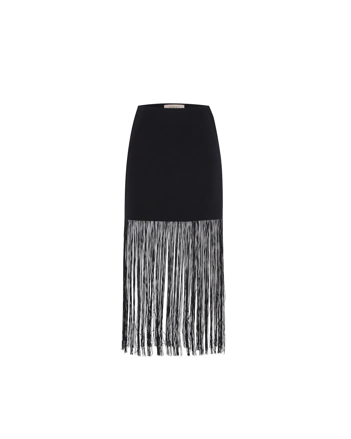 Atlas Fringe Layered Mini Skirt