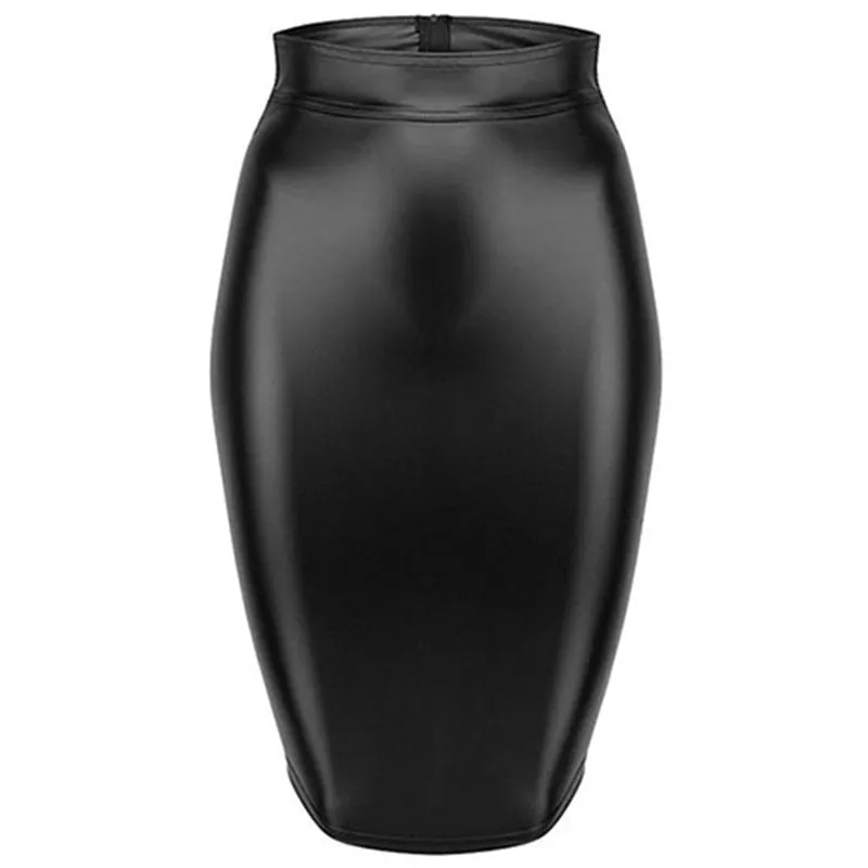 Black To Black Pencil Skirt