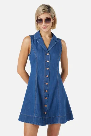 Carrie Denim Pinny