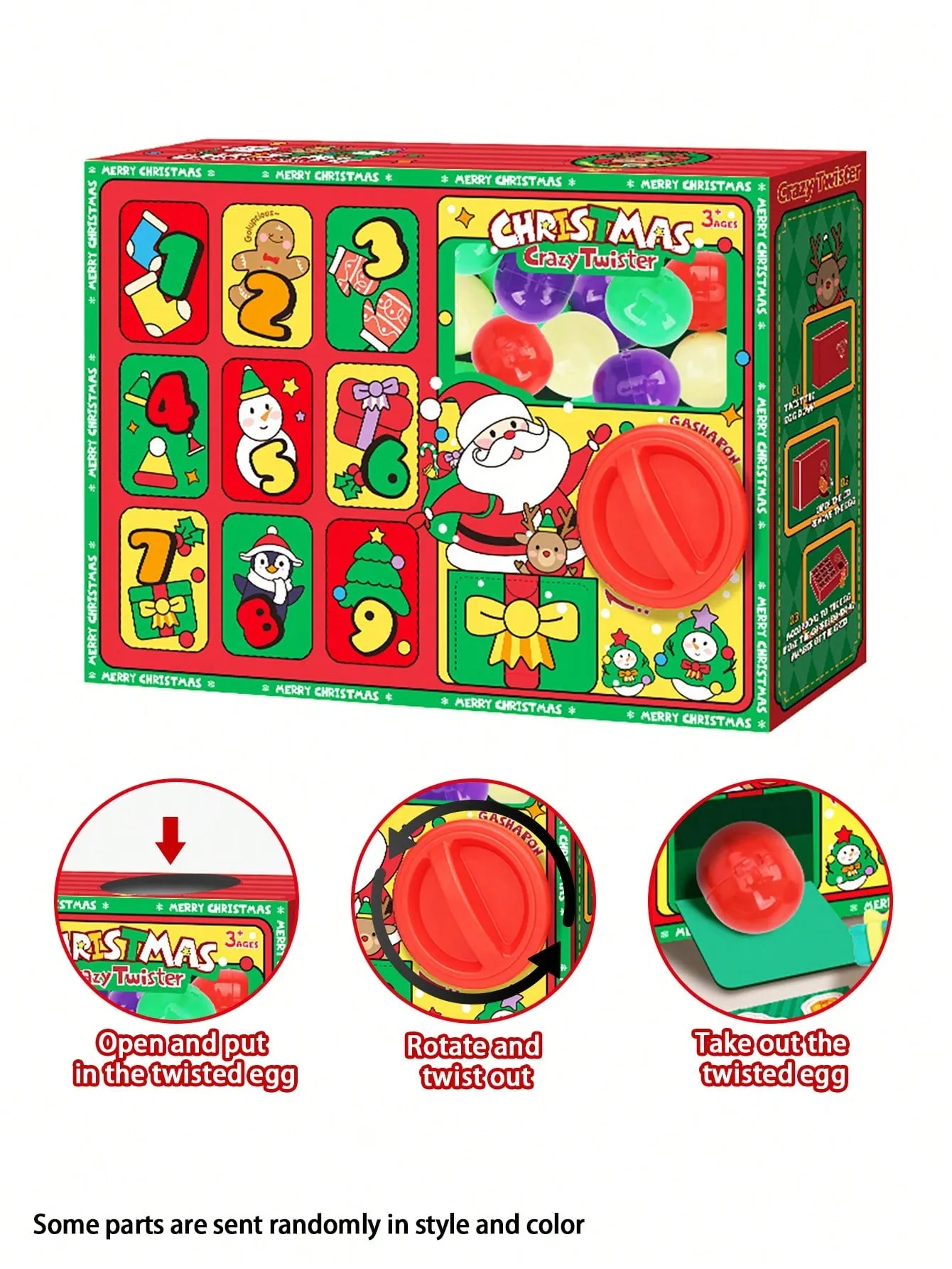 Christmas toy giveaway |Christmas Decoration Fun Toy With Egg