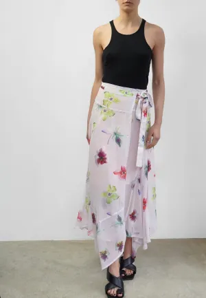 COMPLETE MAXI SKIRT SWEEP PRINT