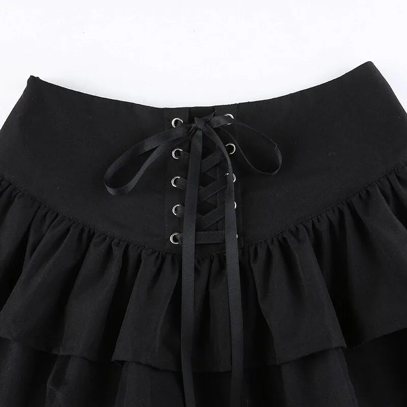 Corset Layered Skirt