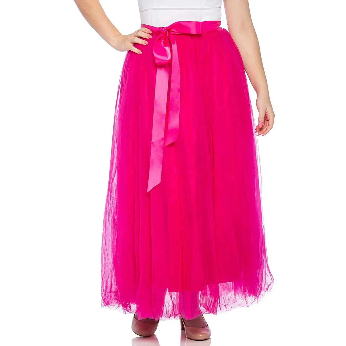 Dancina Long Tutu Skirt for Adults