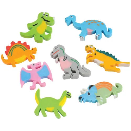 Dinosaur Erasers Toy (pack of 12)