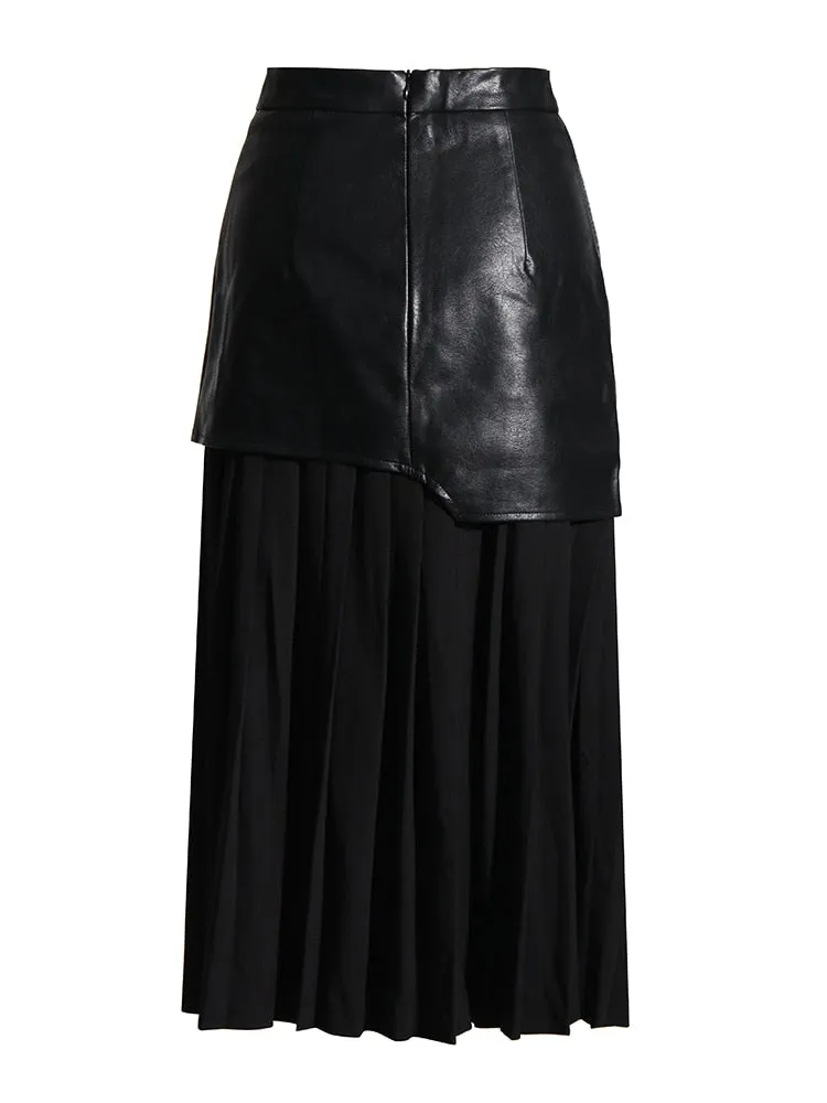 Feel The Tension Midi Skirt