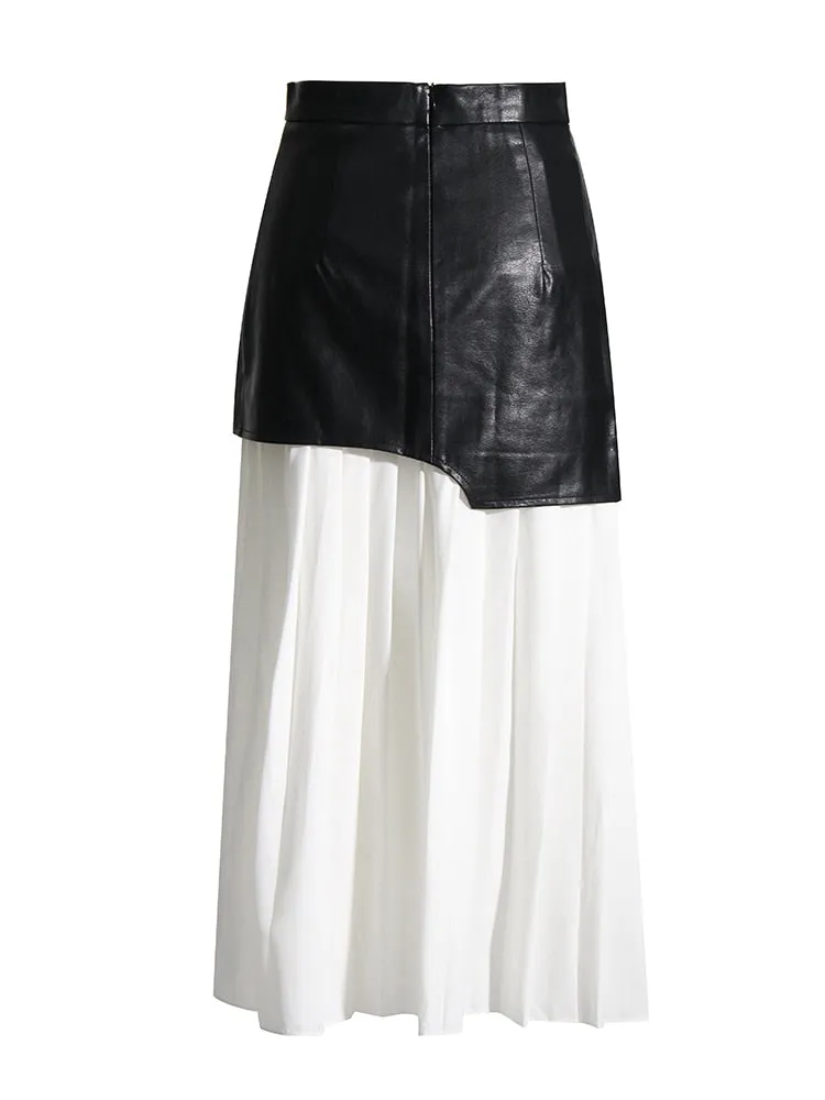 Feel The Tension Midi Skirt