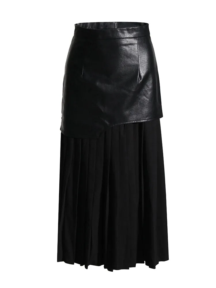 Feel The Tension Midi Skirt