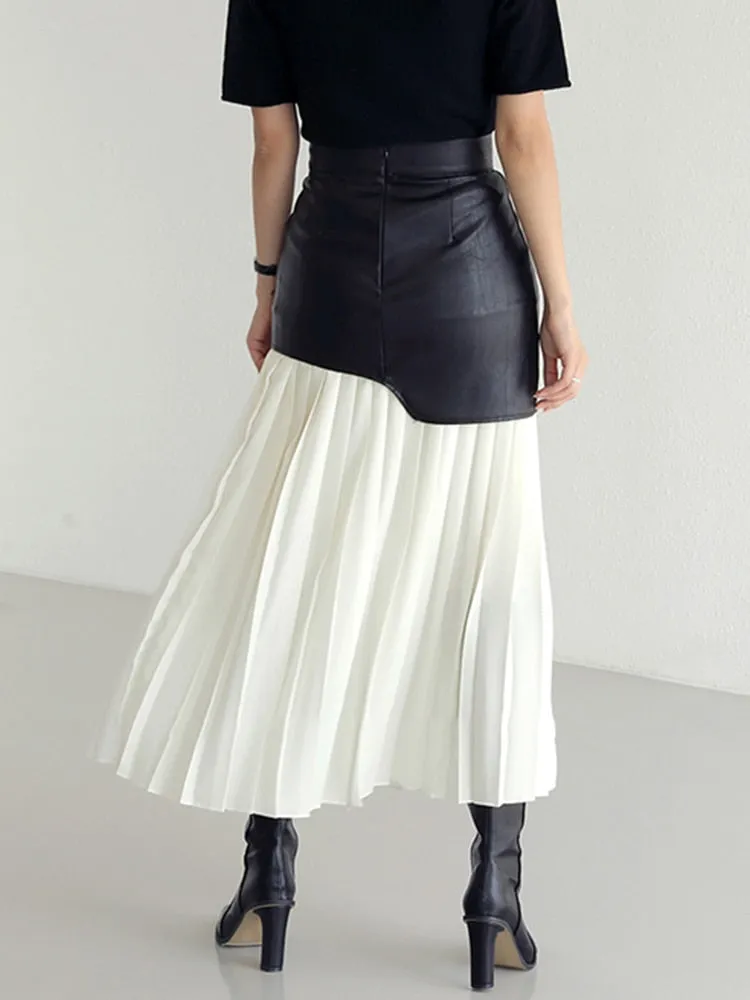 Feel The Tension Midi Skirt