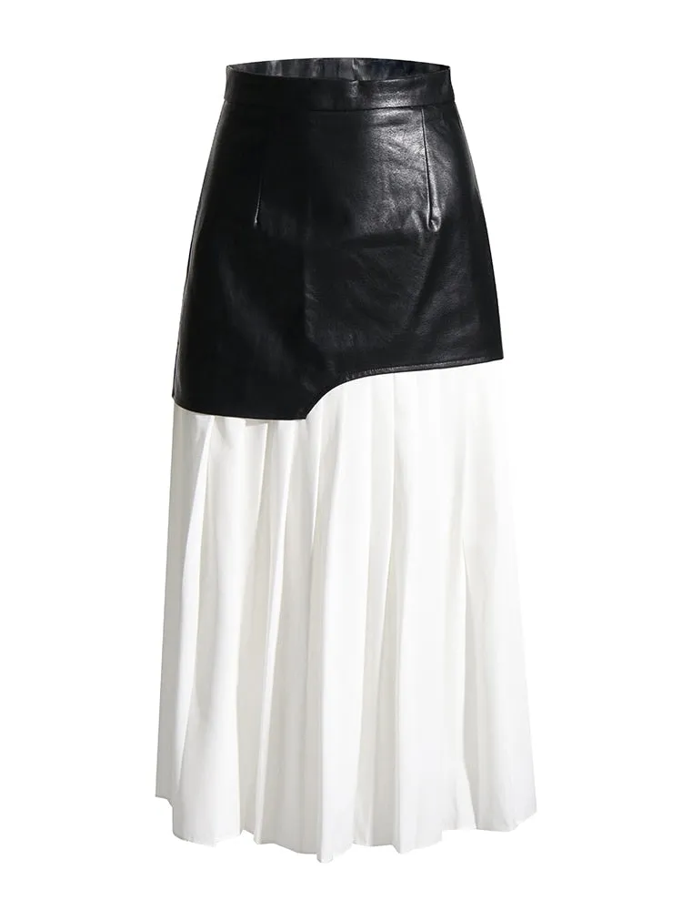 Feel The Tension Midi Skirt