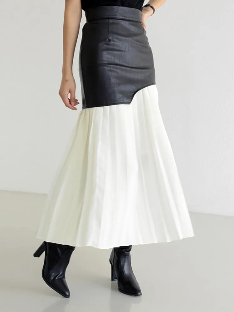 Feel The Tension Midi Skirt