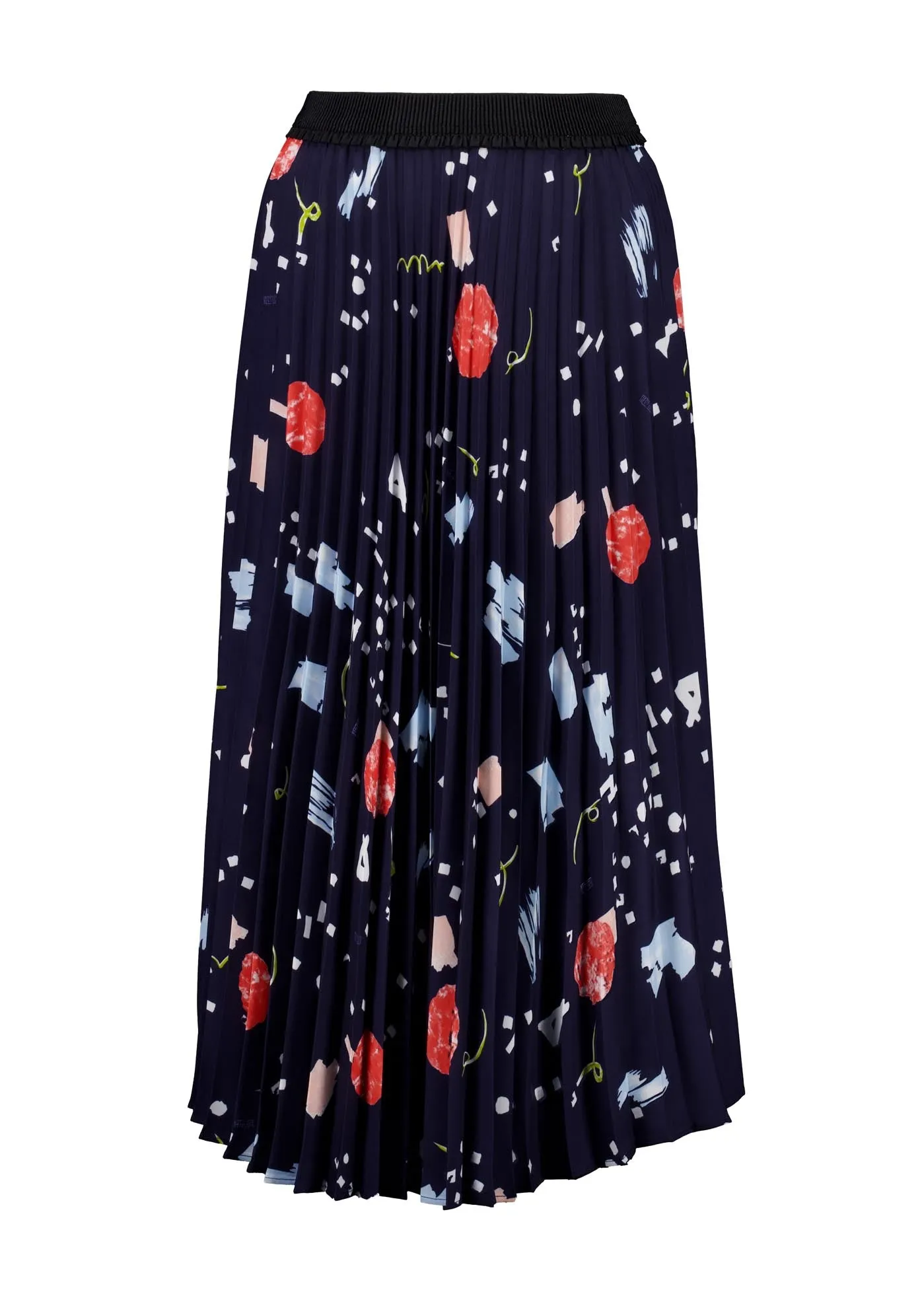 Galaxy Pleated Skirt Navy