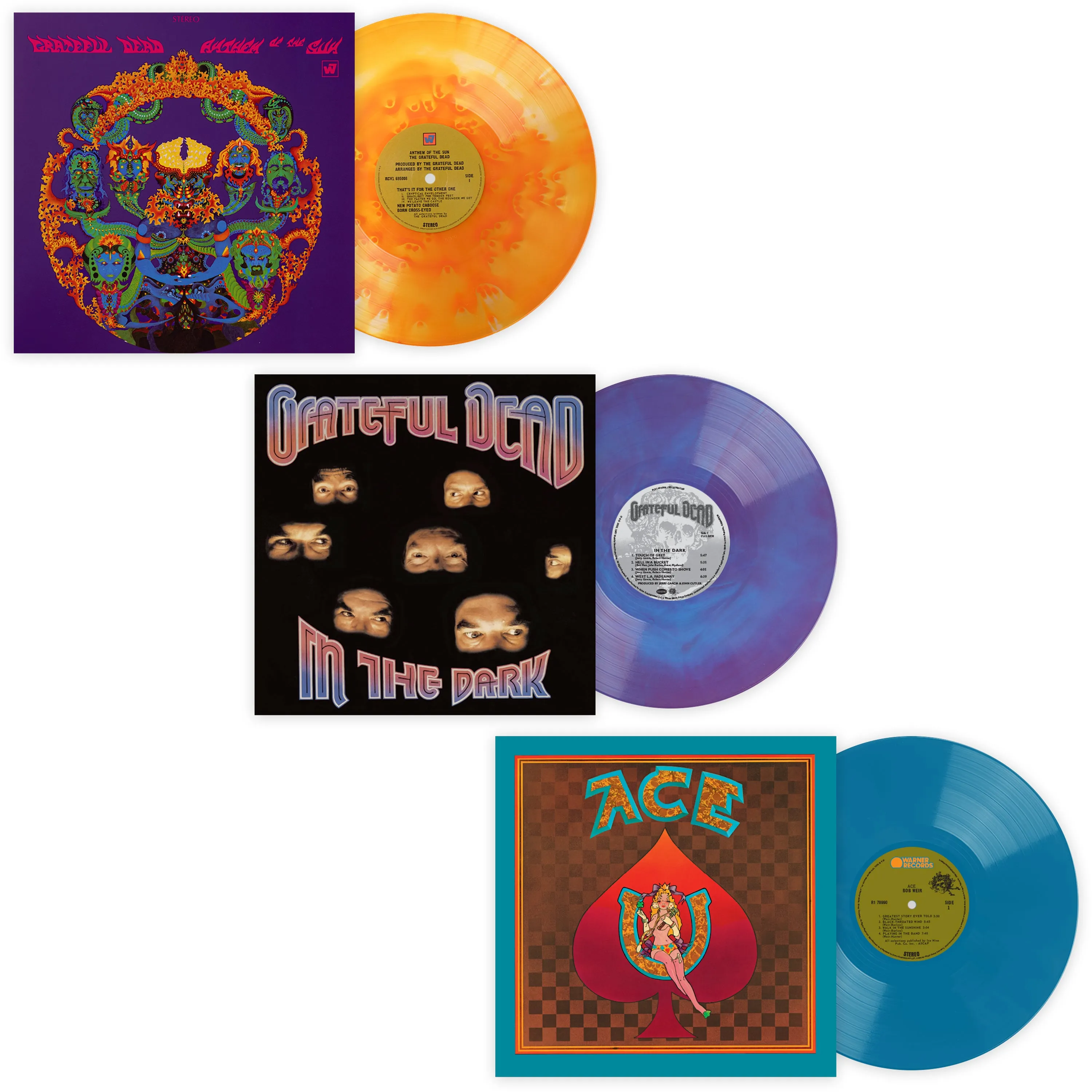 Grateful Dead Bundle (Anthem of the Sun   In The Dark   Ace)