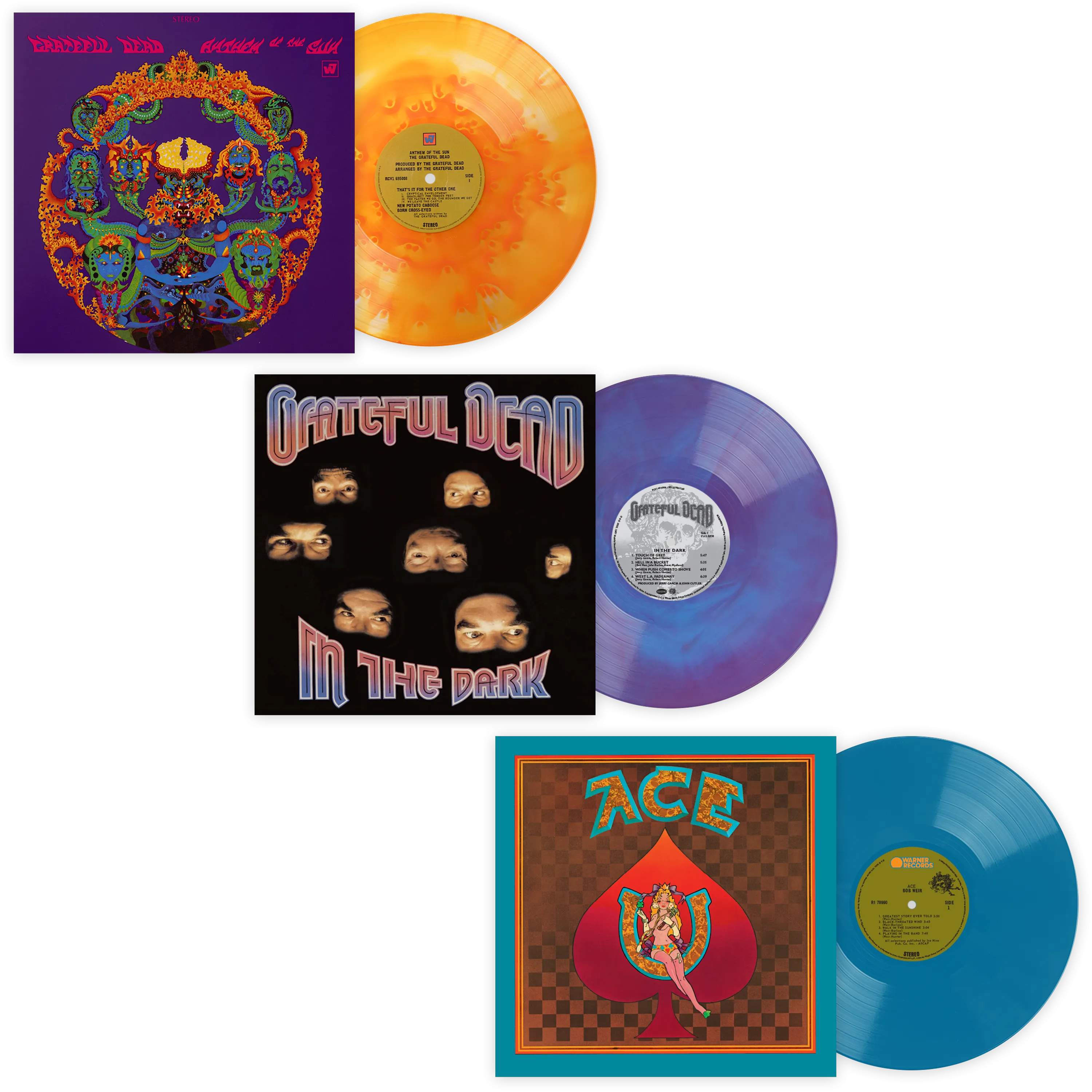 Grateful Dead Bundle (Anthem of the Sun   In The Dark   Ace)