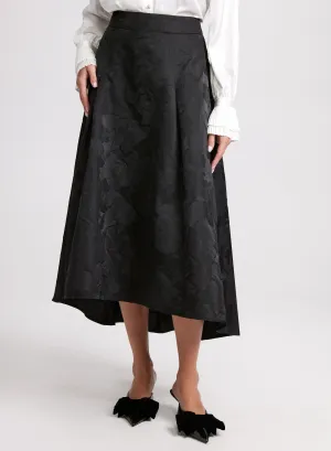 Jacquard Midi Skirt