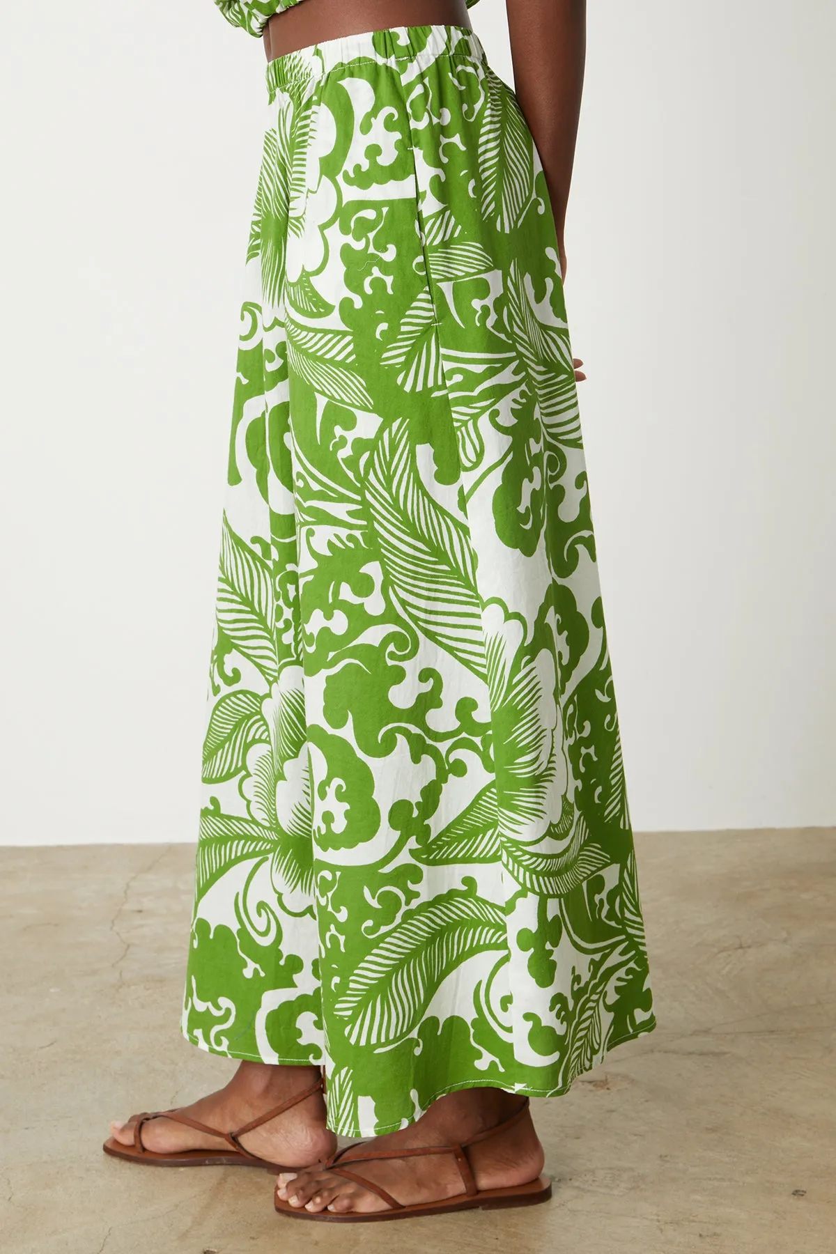 JULIANA PRINTED MAXI SKIRT