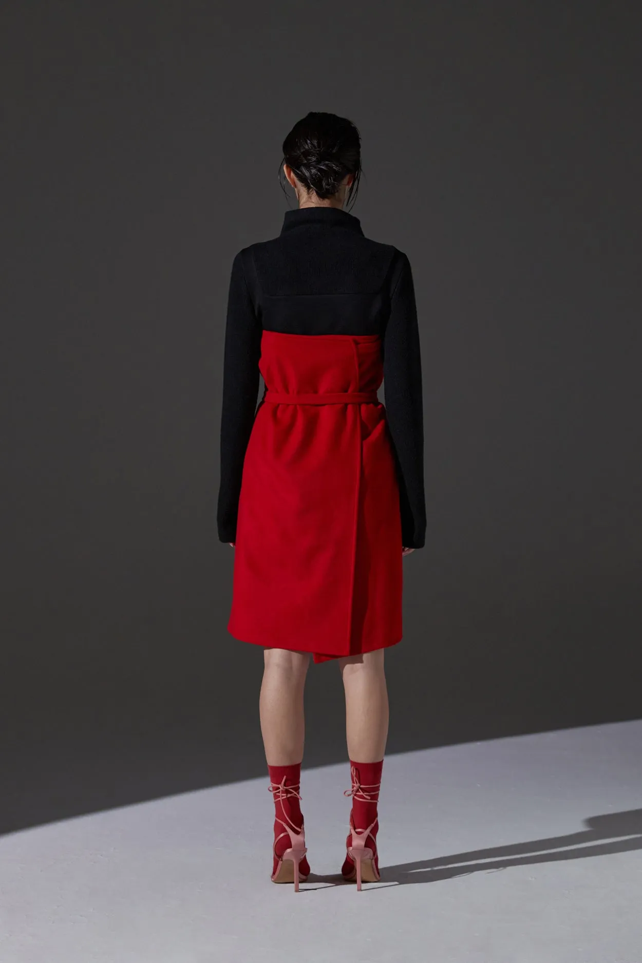 KAAN WOOL WRAP SKIRT/DRESS