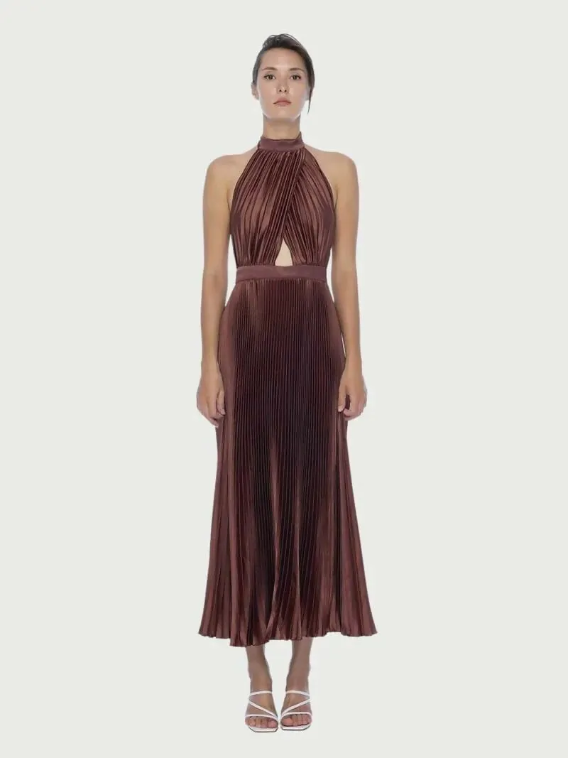 L’idee Renaissance Gown Chocolate