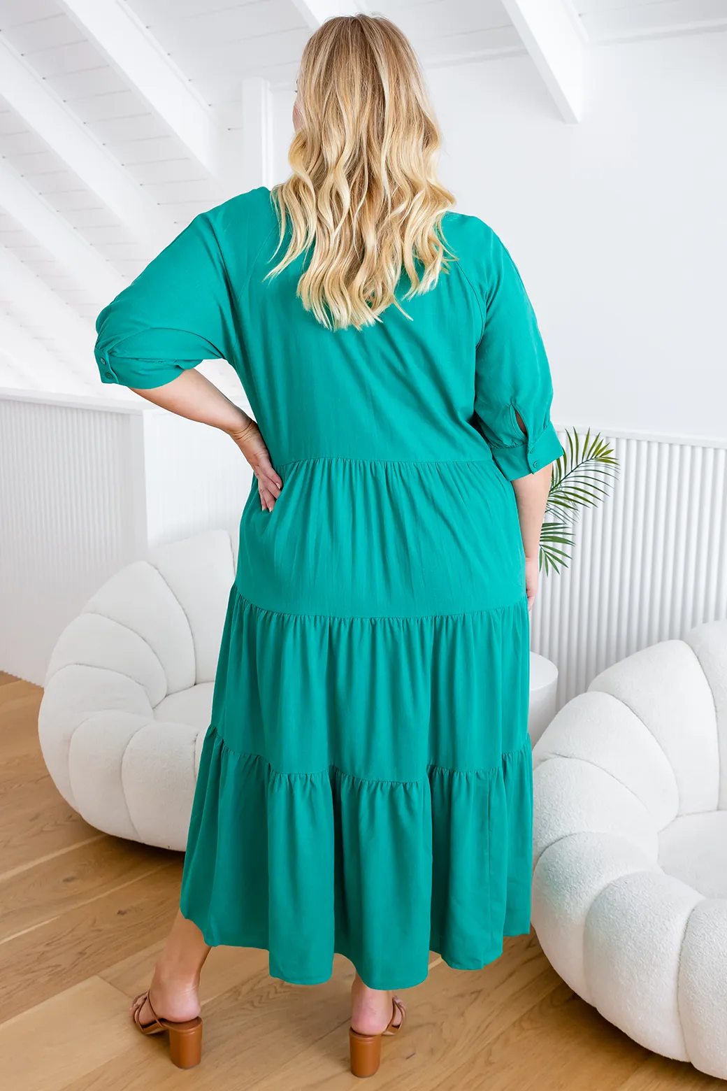 Loren Maxi Dress Green