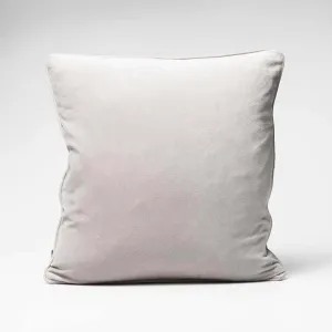 Lynette Velvet Cushion - Silver Grey