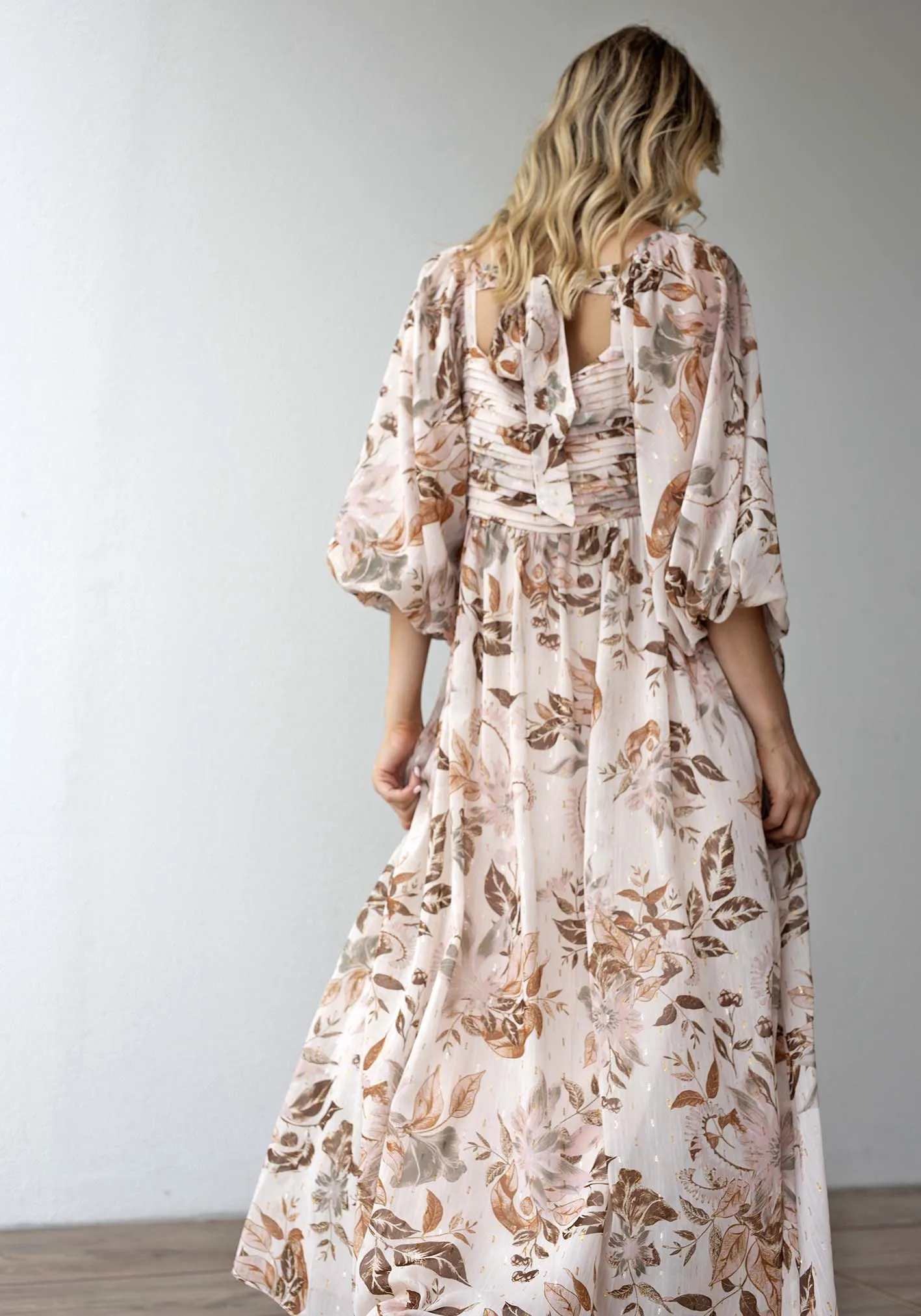 Mahalo Sleeve Maxi Dress