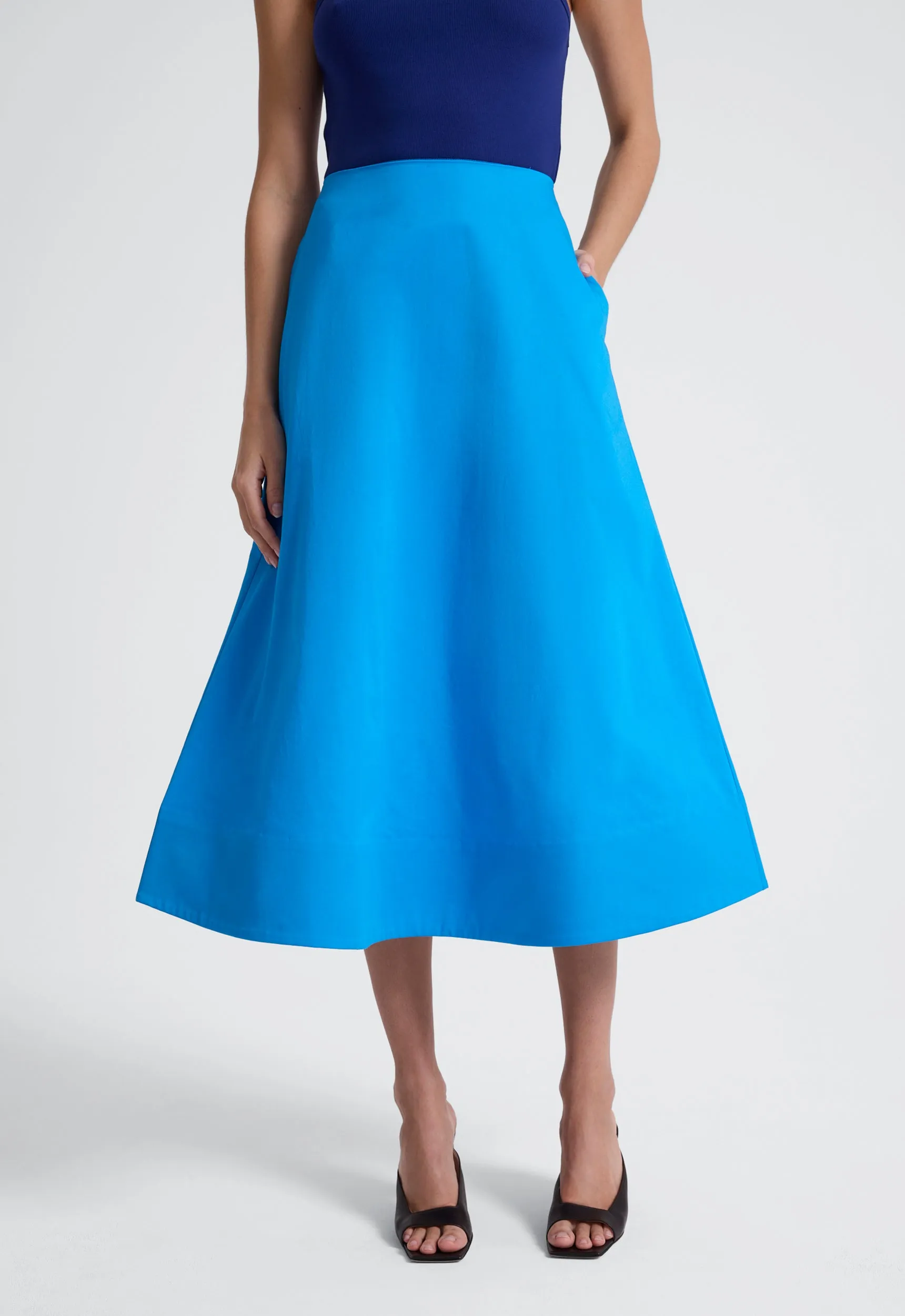 Note Skirt - Aquis