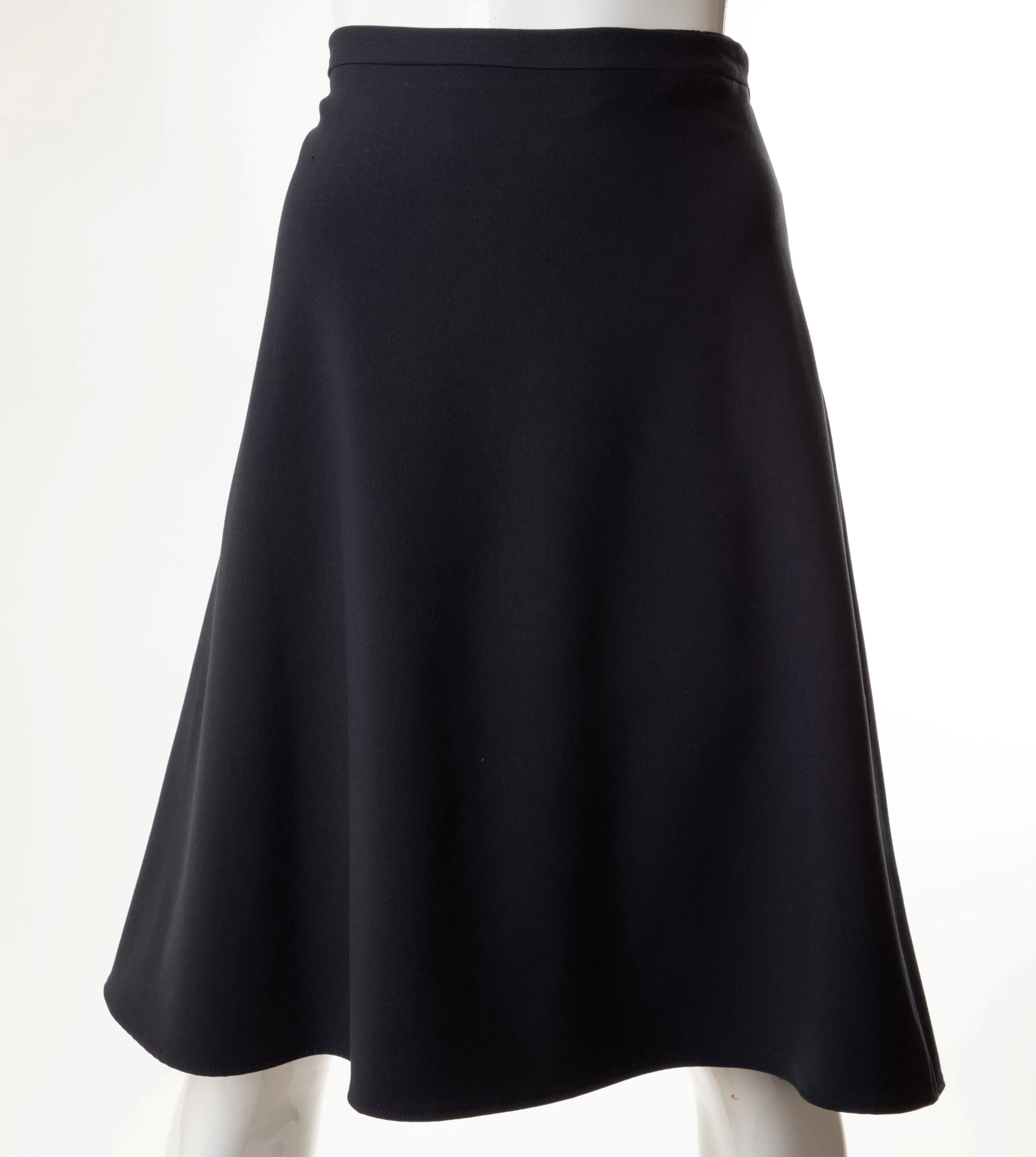 PANIZ A-LINE SKIRT 29" NAVY