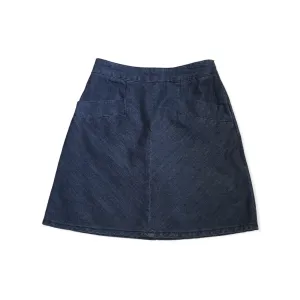 Phase Eight Denim A-line Mini Skirt UK8 W28