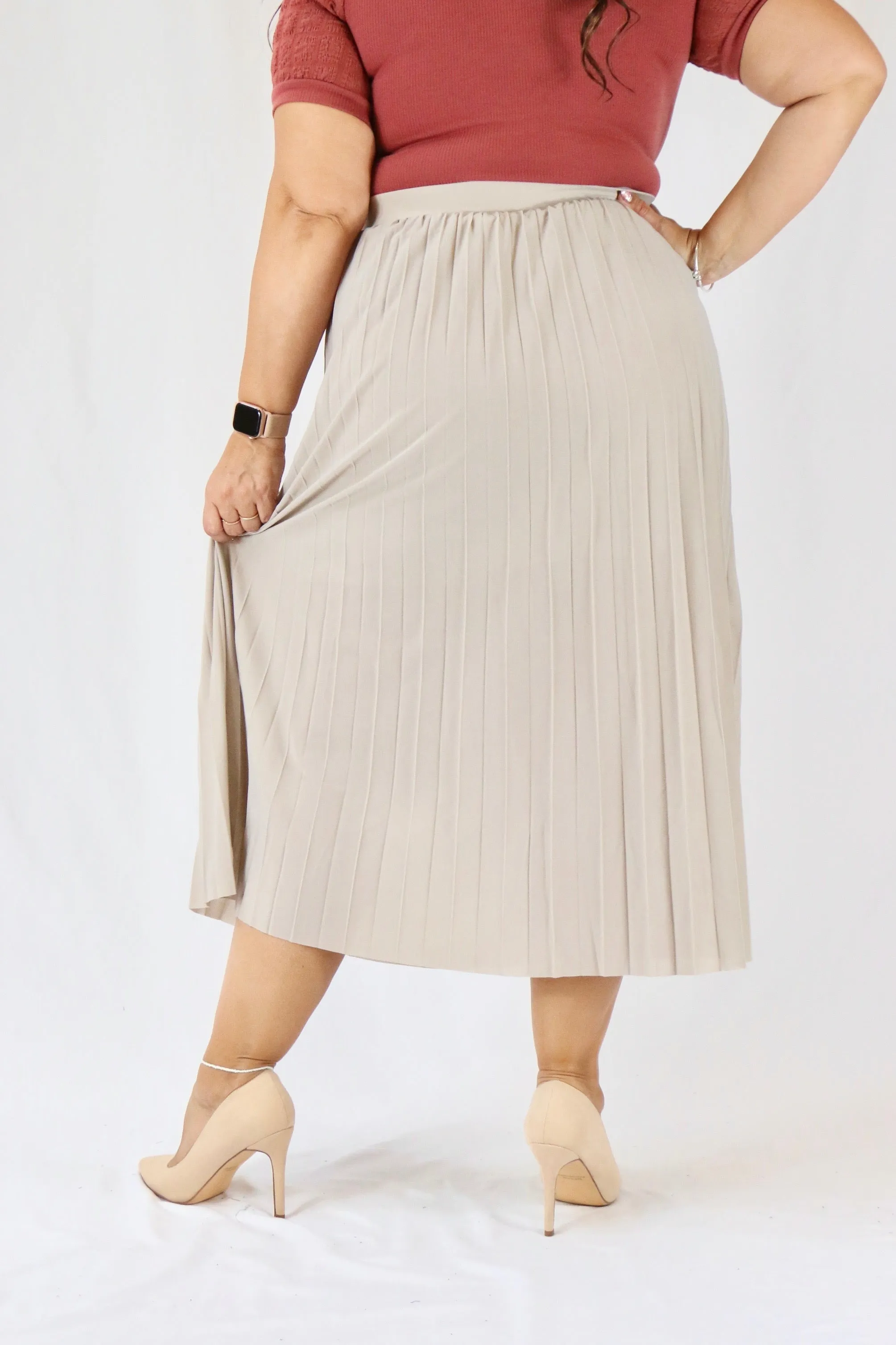 Rena Skirt - Elephant Grey