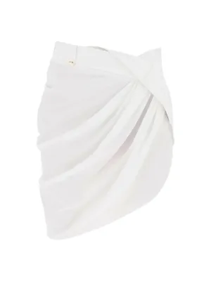 Saudade Wrap Style Mini Skirt