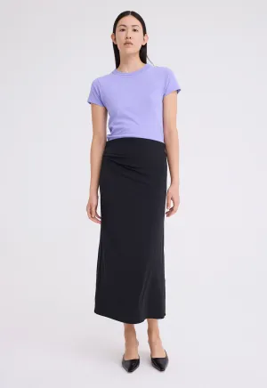 Suri Midi Skirt - Black