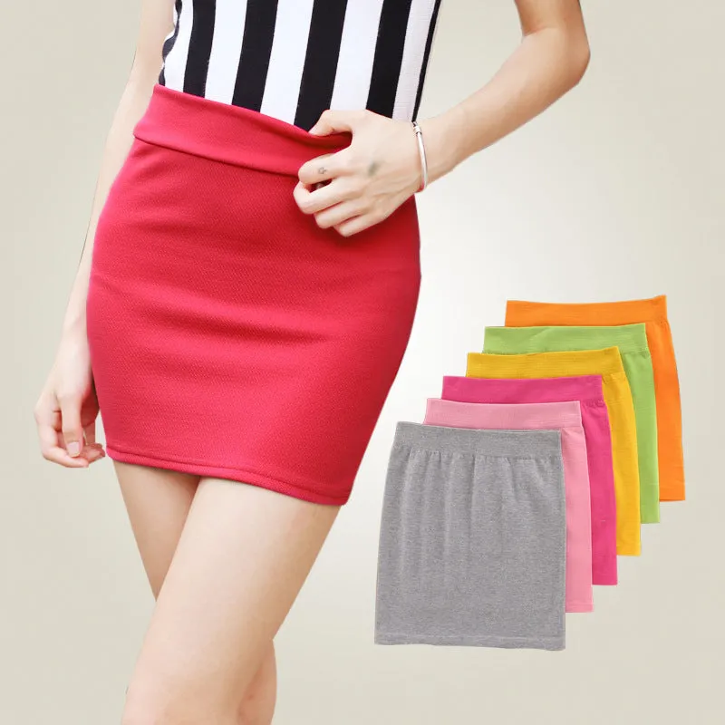 Women Hip Pencil High  Waist Skirt