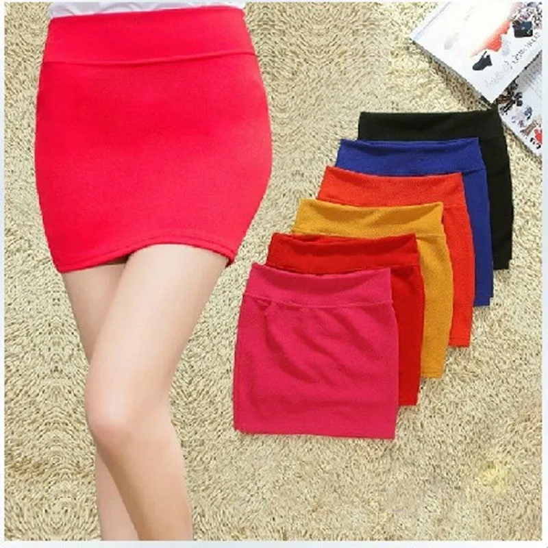 Women Hip Pencil High  Waist Skirt